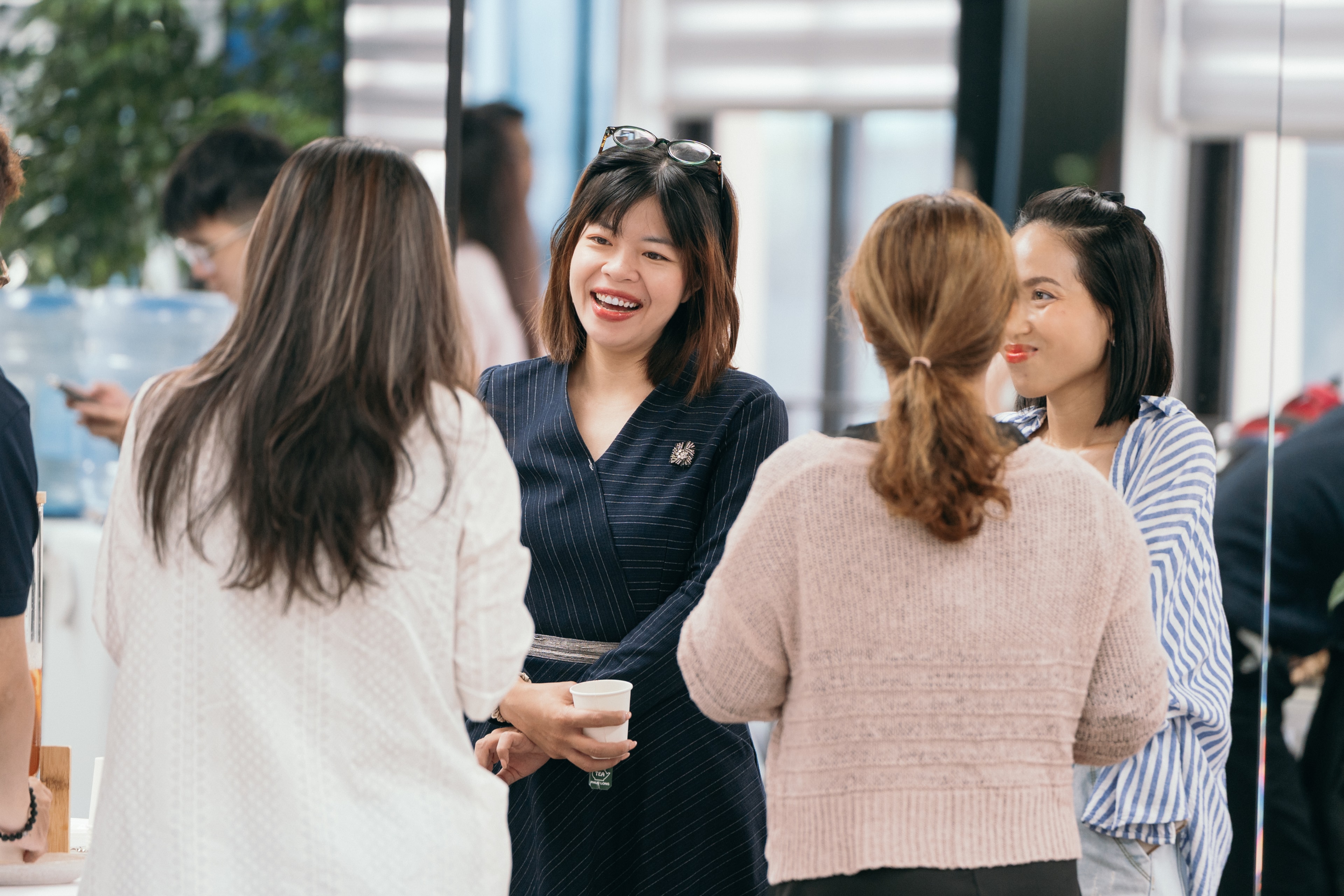 Học viên trao đổi tại sự kiện Talent Connect Plus