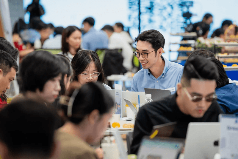 Học viên trong chương trình đào tạo doanh nghiệp của Talent Connect Plus